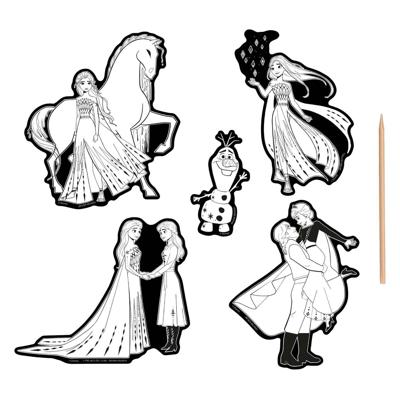 Moxy Frozen kraskunst stickers 5pcs