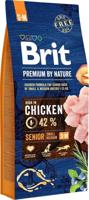 BRIT Premium by Nature Senior Small&Medium Chicken - droog hondenvoer - 15 kg - thumbnail