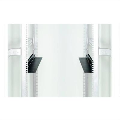 Conteg 26205030 19 inch Rails voor patchkast Zwart