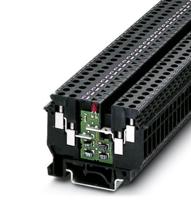 Phoenix Contact 2775061 Doorgangsserieklem 6.2 mm Schroeven Zwart 50 stuk(s) - thumbnail