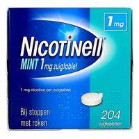 Nicotinell Zuigtabletten Mint 1 mg - voor stoppen met roken - thumbnail