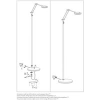 Steinhauer Verstelbare leeslampSoleil met led - 3257ST - thumbnail