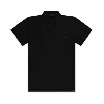 Aspact Leather 2.0 Polo Heren Zwart - Maat S - Kleur: Zwart | Soccerfanshop