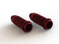 Arrma - Aluminum Shock Body, 16x62mm Red (2) (ARA330702) - thumbnail