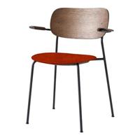 Co Chair eetkamerstoel met armleuningen gestoffeerd - thumbnail