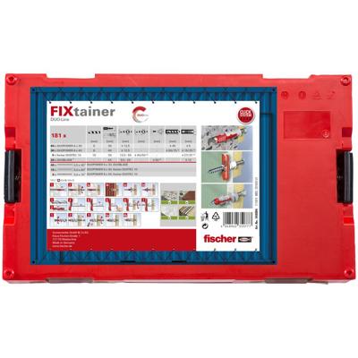 Fischer 548864 FIXtainer DUOLINE Plugassortiment 181 stuk(s)