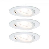 Paulmann 93467 Inbouwlamp Set van 3 stuks LED GU10 19.5 W Wit (mat) - thumbnail