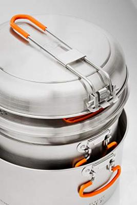 GSI Outdoors Glacier Base Camper Set Pan Rvs