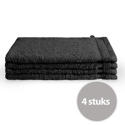 Byrklund Washand 16x21 cm 500gram Antraciet - 4 stuks