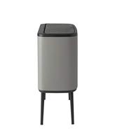brabantia Bo Touch Bin 127229 Afvalbak 33 l Staal (l x b x h) 312 x 540 x 680 mm Grijs 1 stuk(s) - thumbnail