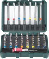Metabo Promotion 626702000 Bitset 56-delig Plat, Kruiskop Phillips, Kruiskop Pozidriv, Inbus, Binnen-zesrond (TX), Zesrond-TX BO - thumbnail