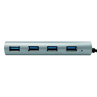 LogiLink UA0307 USB 3.2 Gen 1-hub 4 poorten Aluminium LogiLink UA0307 USB 3.2 Gen 1-hub 4 poorten Aluminium