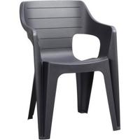 Stapelstoel Bilbao - antraciet - 79x57x57cm - thumbnail