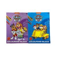 Paw Patrol A4 Kleurboek + Stickers Assorti - thumbnail