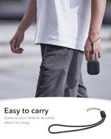 ESR Orbit Hybrid HaloLock Koptelefoon tas Geschikt voor (koptelefoon): In Ear koptelefoon Zwart - thumbnail