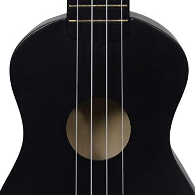 VidaXL Ukuleleset met tas voor kinderen sopraan 23&apos;&apos; zwart