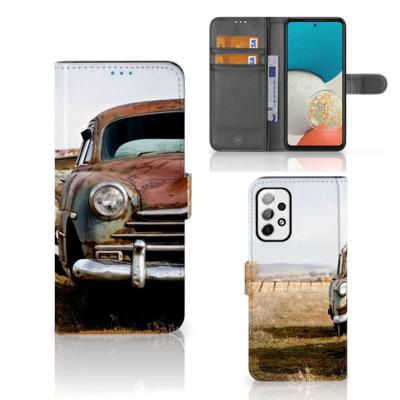 Samsung Galaxy A73 5G | Telefoonhoesje met foto | Vintage Auto Samsung Galaxy A73 5G | Telefoonhoesje met foto | Vintage Auto
