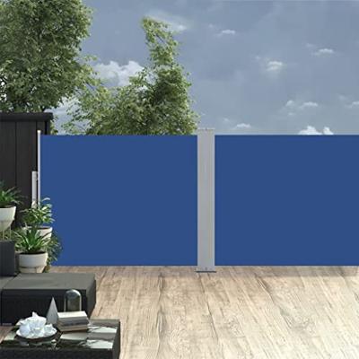 VidaXL Windscherm uittrekbaar 140x1000 cm blauw VidaXL Windscherm uittrekbaar 140x1000 cm blauw