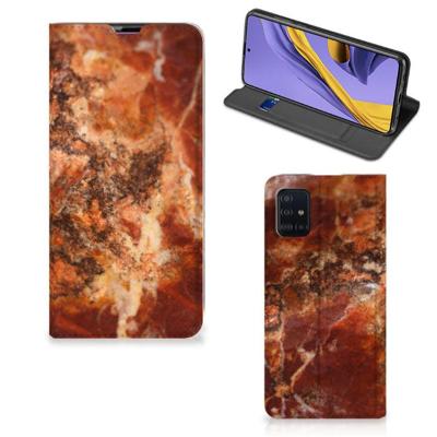 Samsung Galaxy A51 | Standcase | Marmer Bruin