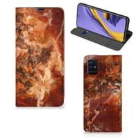 Samsung Galaxy A51 | Standcase | Marmer Bruin - thumbnail