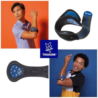 Thuasne Epi Med ProMaster Elleboogbrace - XS - Universeel - Grijs - thumbnail