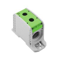 Weidmüller 2502870000 Doorgangsklem 45 mm Schroeven Grijs, Groen 1 stuk(s) - thumbnail