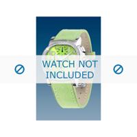 Festina horlogeband F16196-4 Leder Groen + groen stiksel - thumbnail