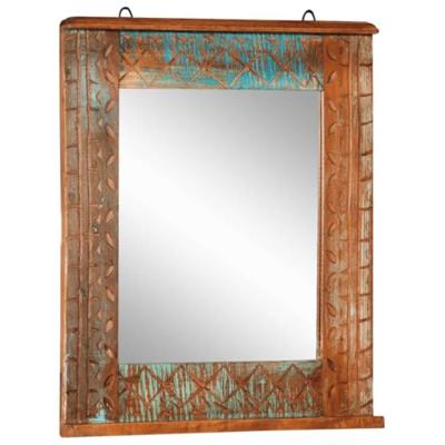 4-delige Badkamermeubelset massief hergebruikt hout