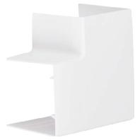Hager LFF6006059016 Vlakke winkelhaken (b x h) 57 mm x 60 mm Wit 1 stuk(s) - thumbnail