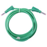 Mueller Electric BU-2323-10-79-5 Meetsnoer Bananenstekker 4 mm Bananenstekker 4 mm 2 m Groen 1 stuk(s) - thumbnail