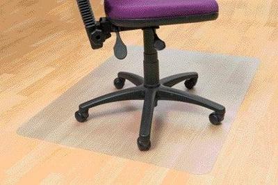 Stoelmat floortex pvc 120x150cm harde vloeren
