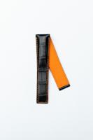 Horlogeband Tag Heuer CW211A / CW2113 / FC6251 Leder Zwart 22mm - thumbnail