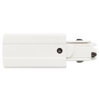 SG Shopline spanningsrail Eindstuk met voeding Rechts Wit - thumbnail