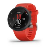 Forerunner 45 - Zwart - smart watch met band - silicone - lava red - bandgrootte 129-197 mm - L - thumbnail