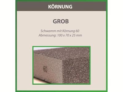 Quadrios 2202T003 Schuurspons 1 stuk korrel 60 1 stuk(s)