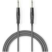 Ongebalanceerde Audiokabel | 6,35 mm male - 6,35 mm male | 1,5 m | Grijs - thumbnail