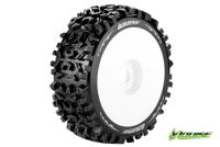Louise B-PIONEER Soft banden op witte disc velgen voor 1/8 buggy - thumbnail