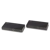 LINDY 38343 KVM-extender HDMI 3840 x 2160 Pixel - thumbnail
