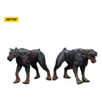 Zombie Dark Source Action Figures 2-Pack Police Dogs 8 cm - thumbnail