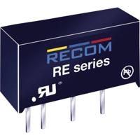 RECOM RE-2405S DC/DC-converter, print 24 V/DC 5 V/DC 200 mA 1 W Aantal uitgangen: 1 x Inhoud 1 stuk(s) - thumbnail