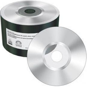 Mini CD-R 200MB|22min 24-voudige schrijfsnelheid, zilver, onbedrukt/blank, pak van 50 in folie (krimp)