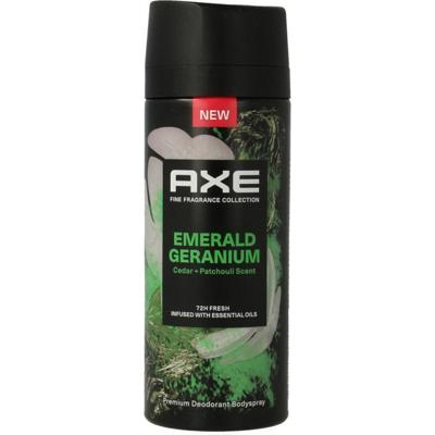 AXE Fine Fragrance Collection Premium Deodorant Bodyspray Emerald Geranium 150 ml bij Jumbo AXE Fine Fragrance Collection Premium Deodorant Bodyspray Emerald Geranium 150 ml bij Jumbo
