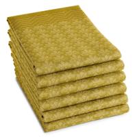 DDDDD DDDDD theedoek petals 60x65 ochre per stuk - thumbnail