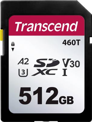 Transcend TS512GSDC460T-VS1 SD-kaart Retail 512 GB