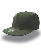 Atlantis AT401 Snap Five Cap - White - One Size - thumbnail