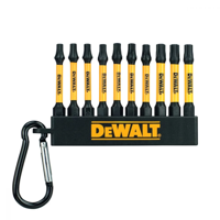 DeWalt Accessoires DT7275-QZ Torx High Impact Schroevendraaierbitset | 57mm | 10-delig - DT7275-QZ - thumbnail