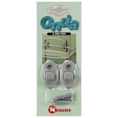 Tomado-Metaltex Tomado metaltex reflex badkamerrek 2 etages zilvergrijs