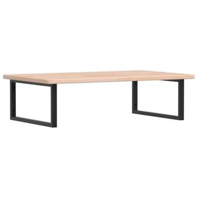 Badkamer wandschap staal en massief eikenhout