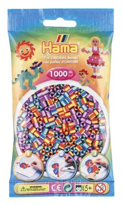 Hama strijkkralen 1000 stuks 2 kleurig gemixed