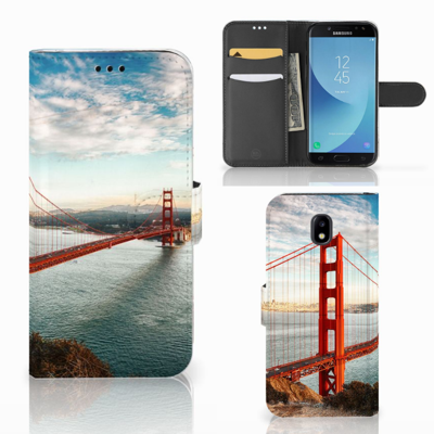 Samsung Galaxy J5 2017 | Flip Cover | Golden Gate Bridge Samsung Galaxy J5 2017 | Flip Cover | Golden Gate Bridge